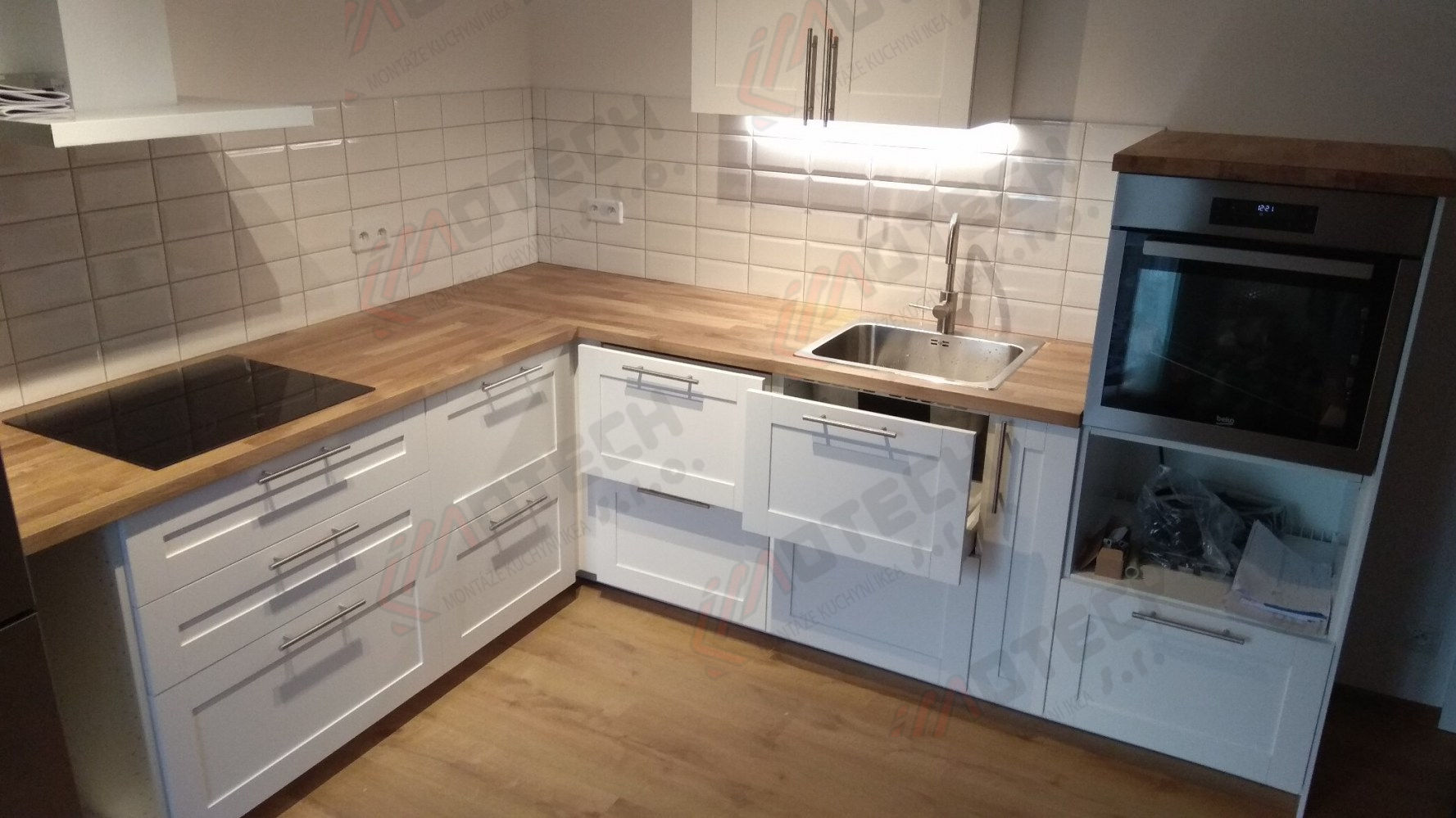 Montaž malé kuchyně IKEA Beroun